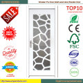 Alta calidad PVC recubierto de madera puerta de Turquía